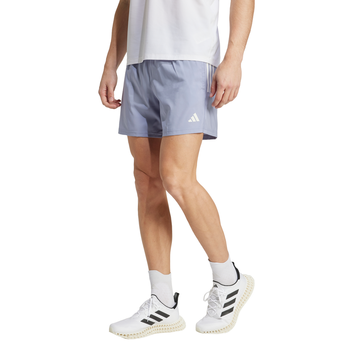 Adidas Own The Run Shorts Silver Violet