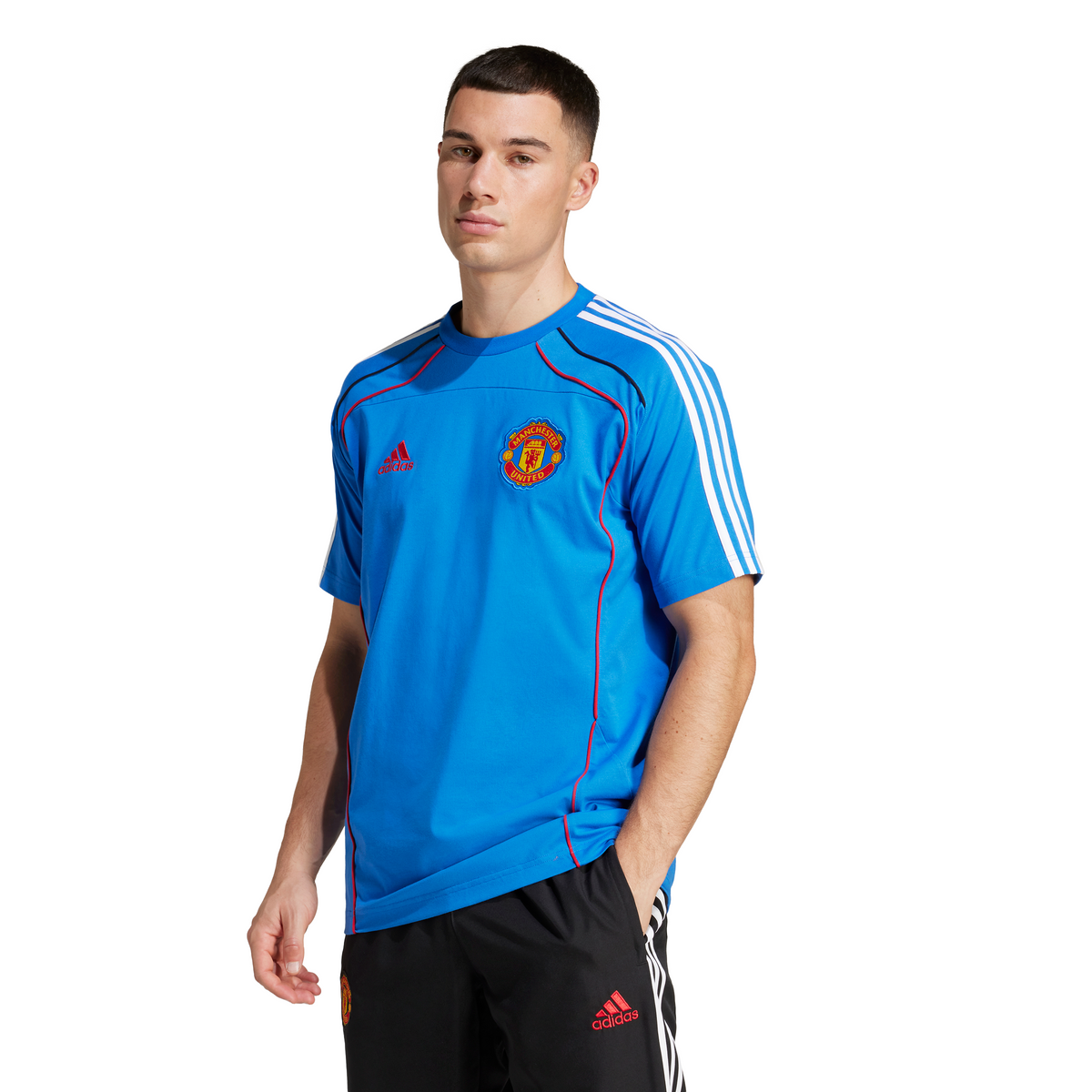 Adidas Manchester United Urban Purist T-shirt  Blue