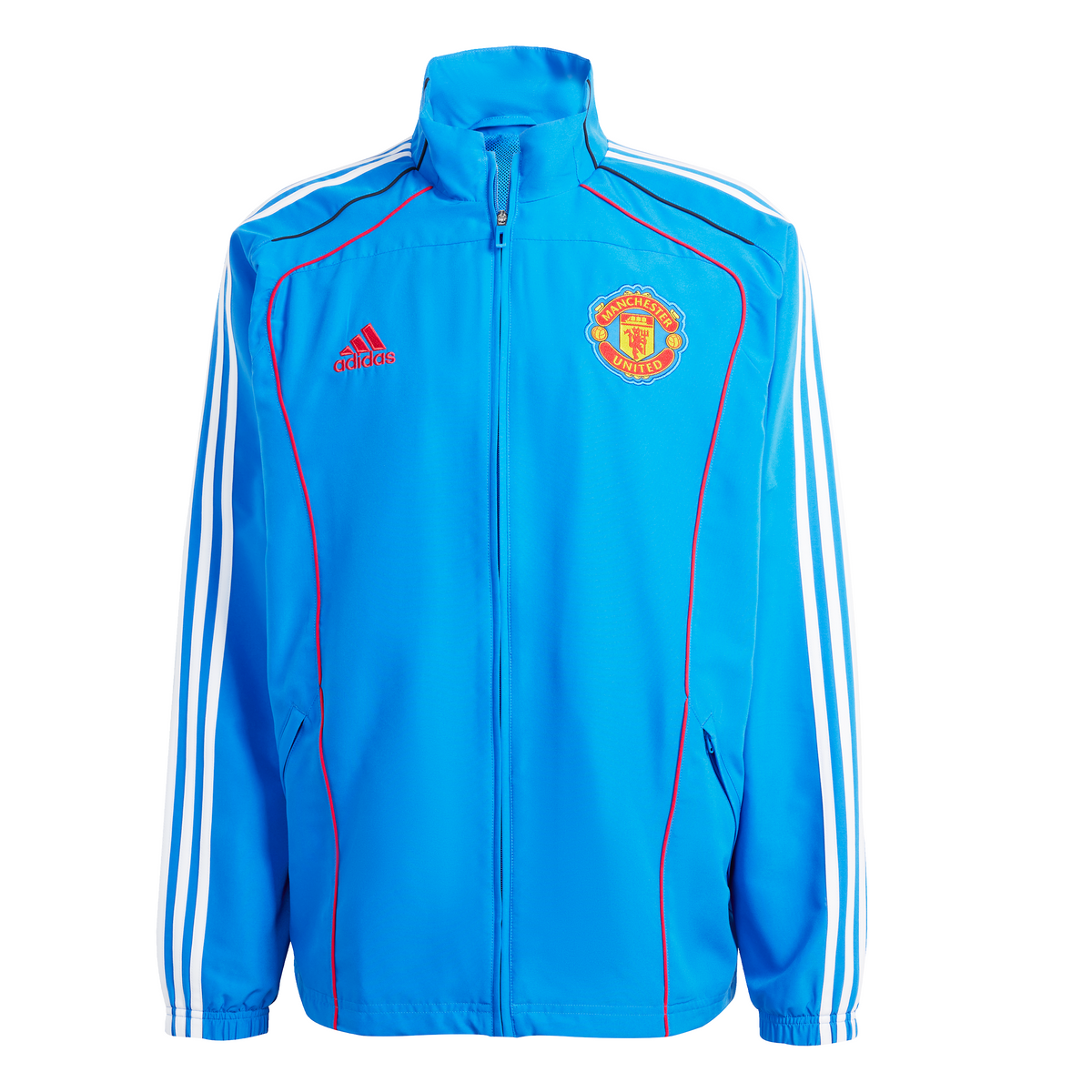 Adidas Manchester United Track Top Blue