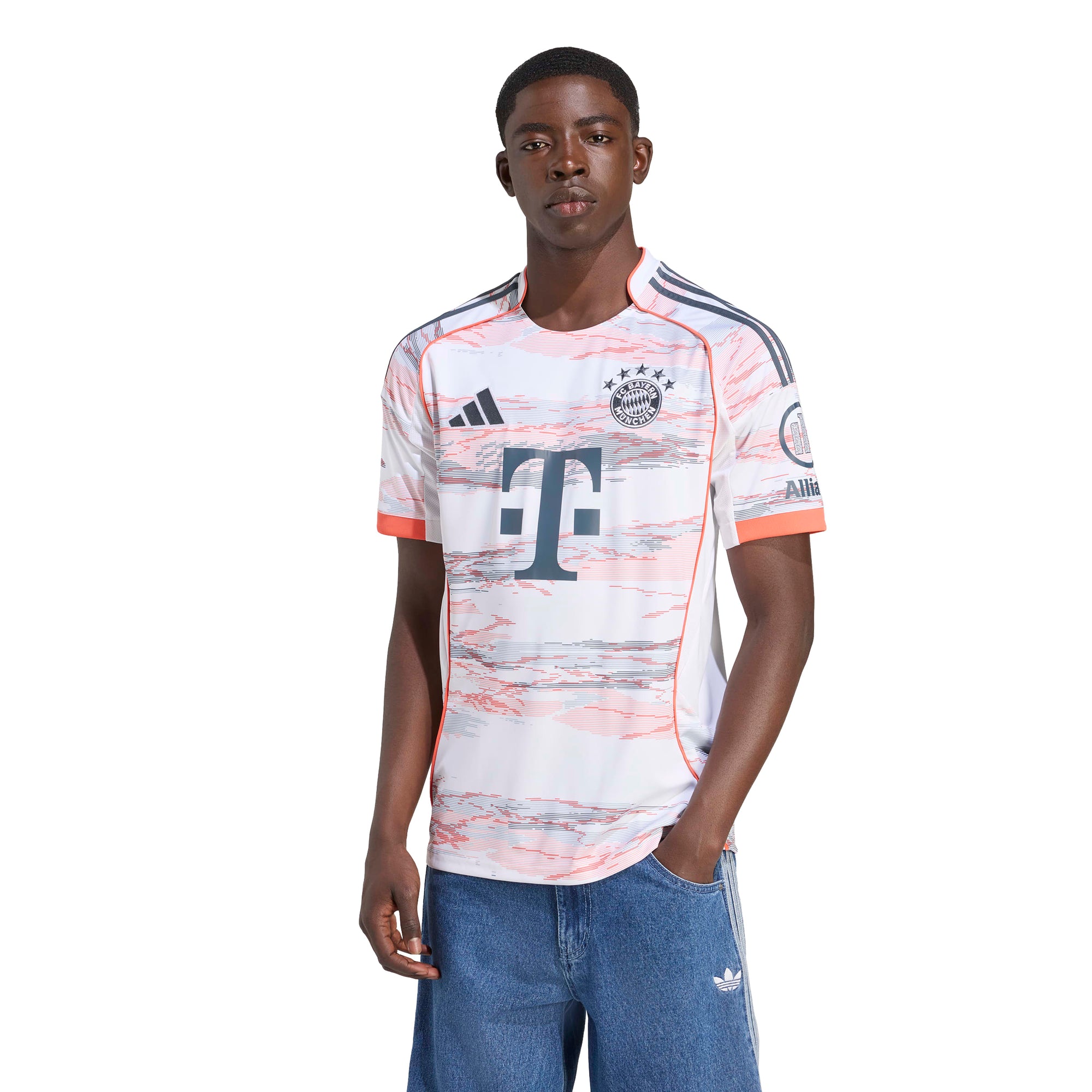 Adidas FC Bayern 25/26 Away Jersey White