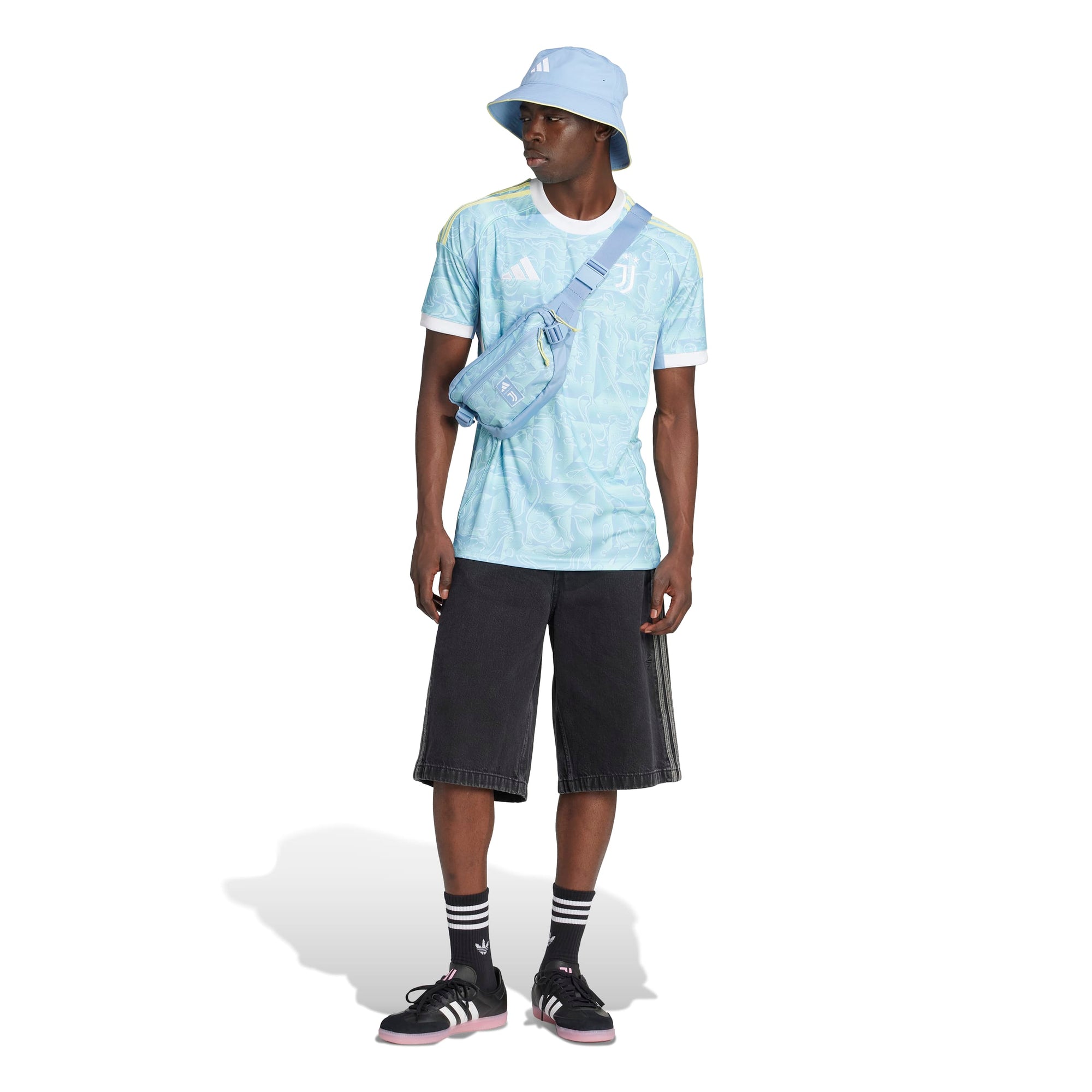 Adidas Juventus 25/26 Away Jersey Ash Blue