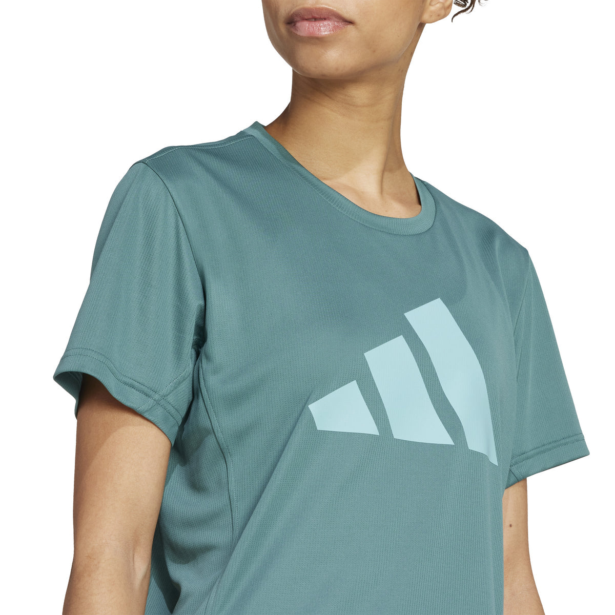 Adidas Run It Tee Preloved Teal