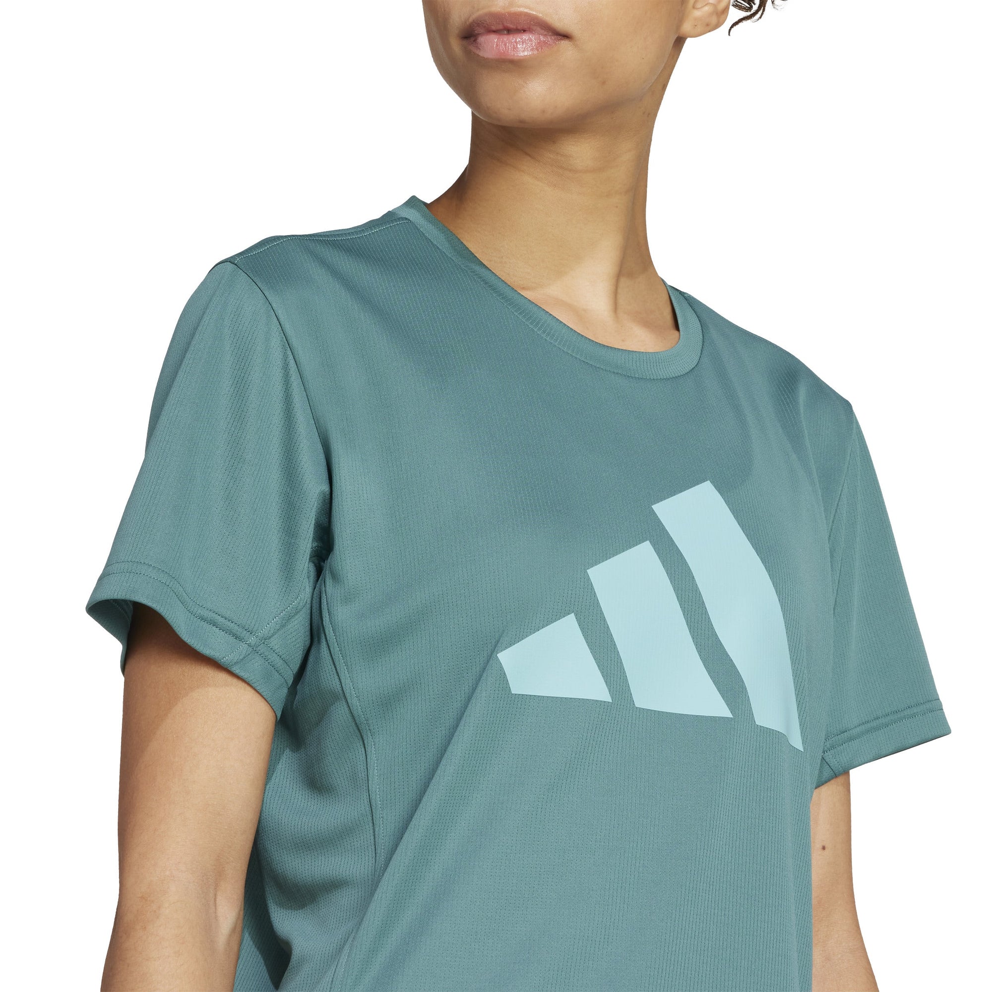 Adidas Run It Tee Preloved Teal