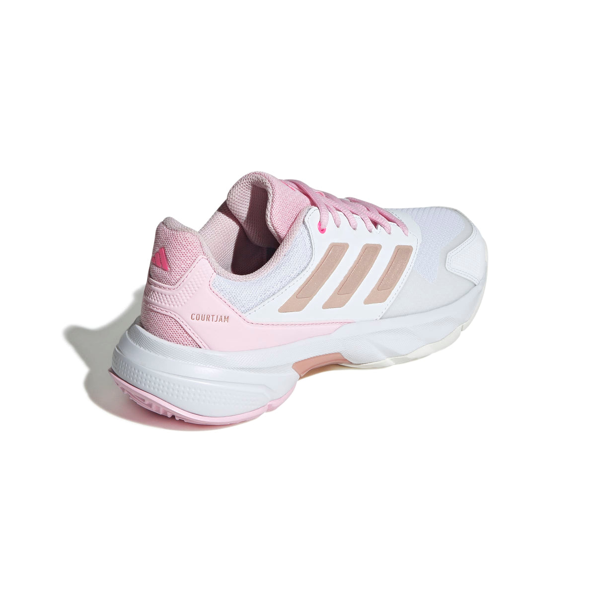 Adidas Courtjam Control 3 Tennis Shoes Cloud White