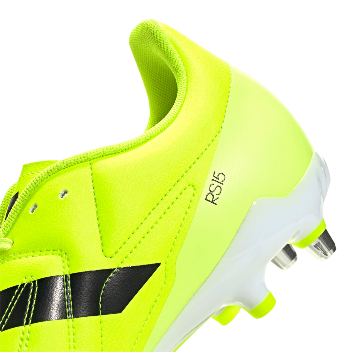 Adidas RS15 Soft Ground Rugby Boots Lucid Lemon / Core Black