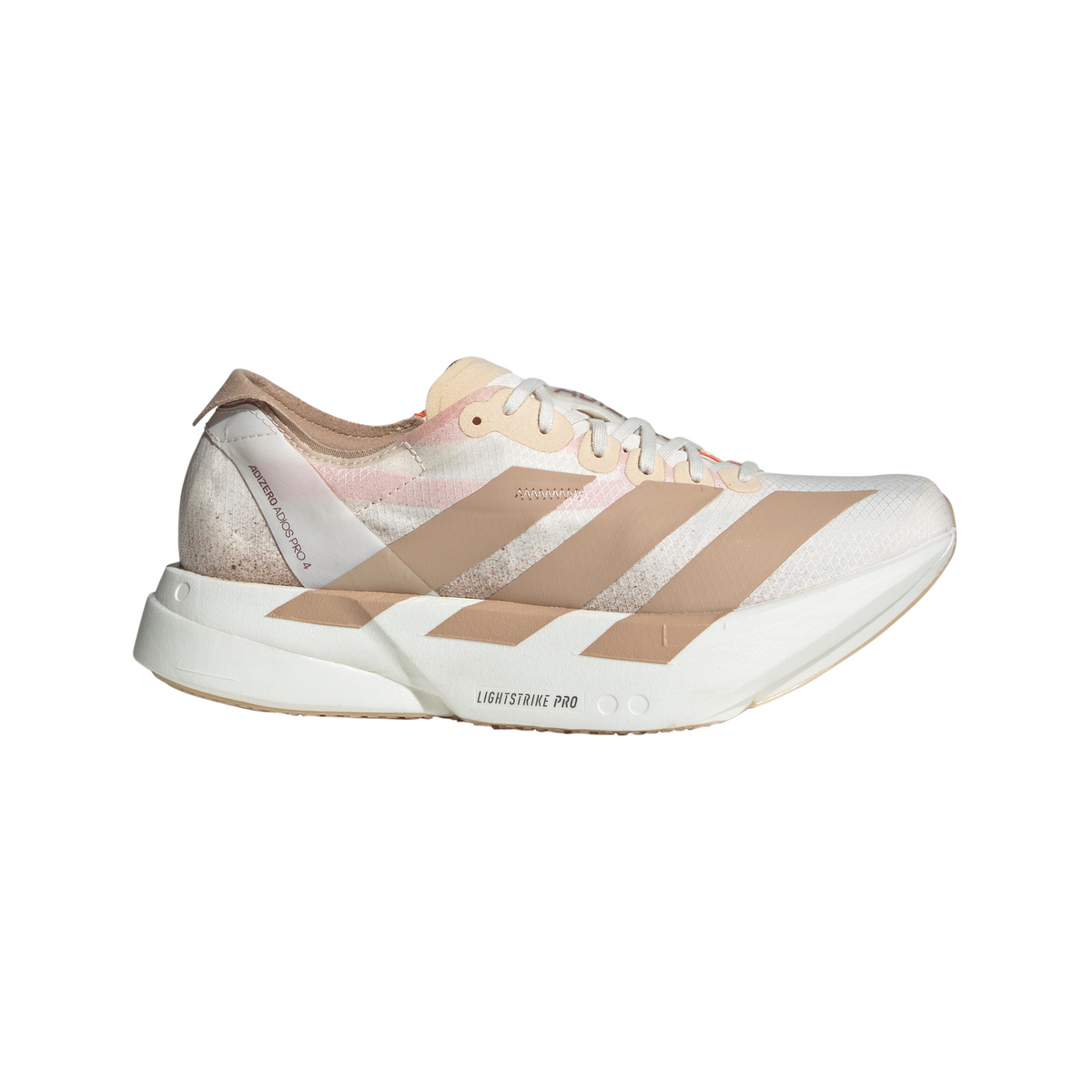 Adidas Adizero Adios Pro 4 Chalk White / Warm Sandstone