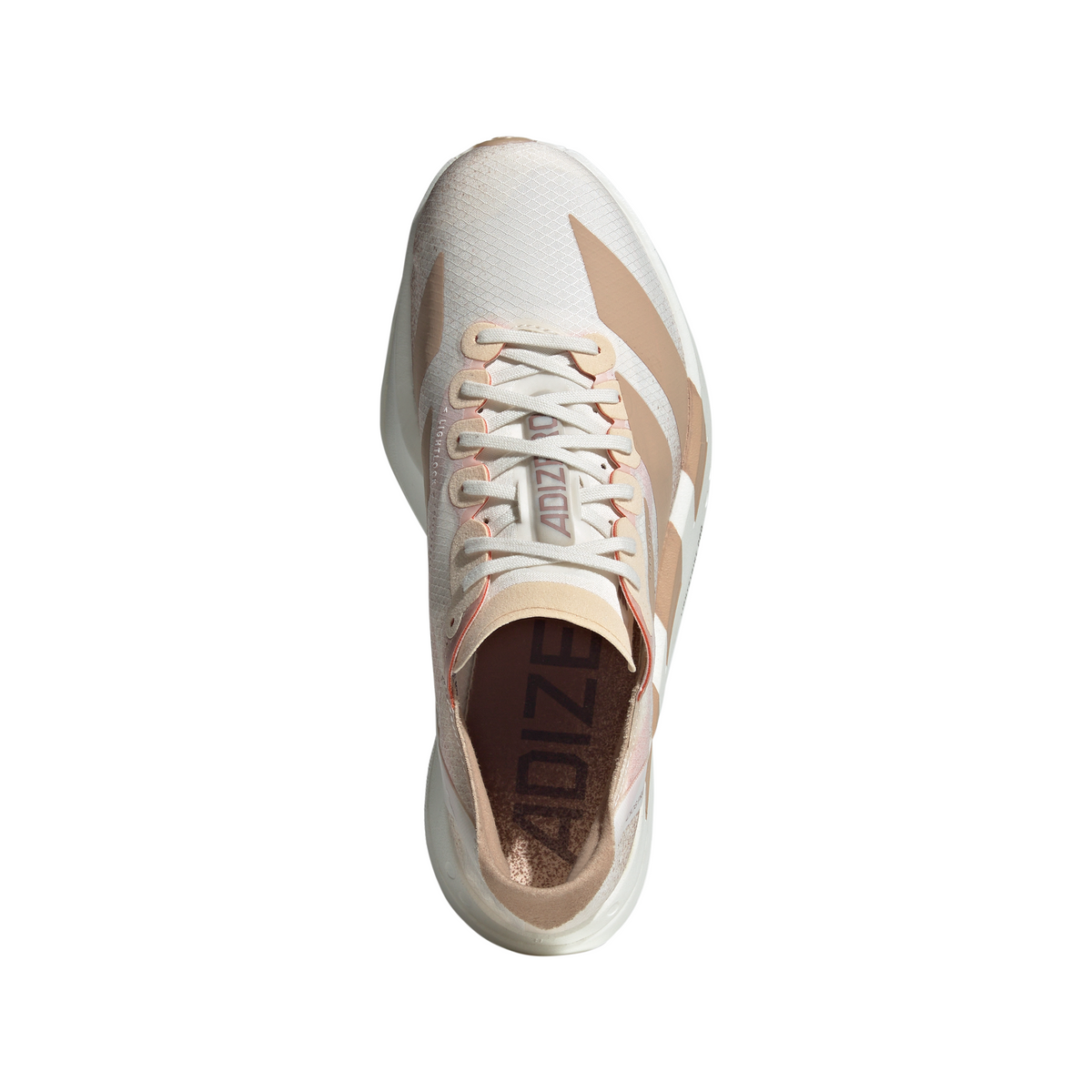 Adidas Adizero Adios Pro 4 Chalk White / Warm Sandstone
