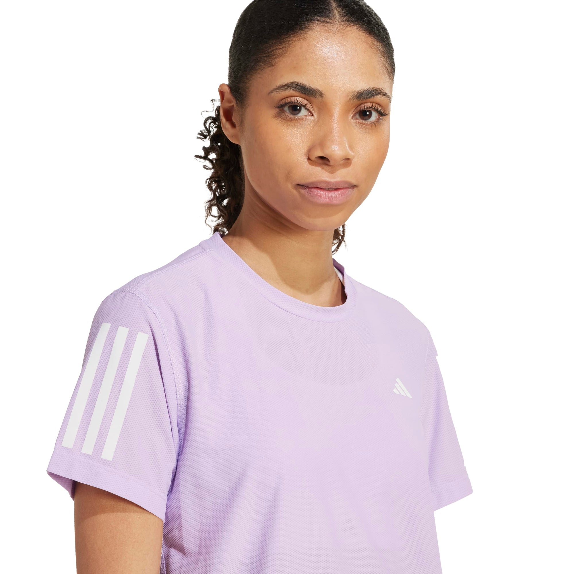 Adidas Own The Run Tee Powder Plum