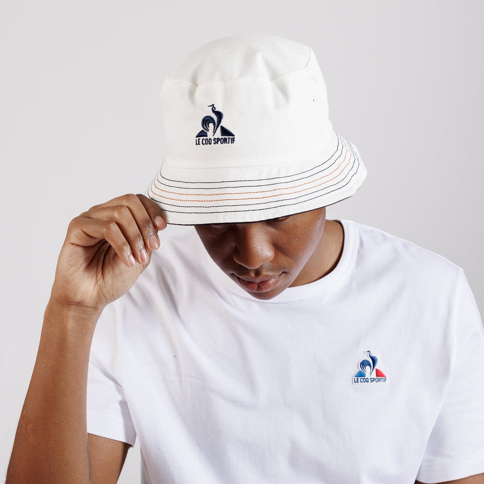 Reversible Heritage Bucket Hat - Le Coq Sportif