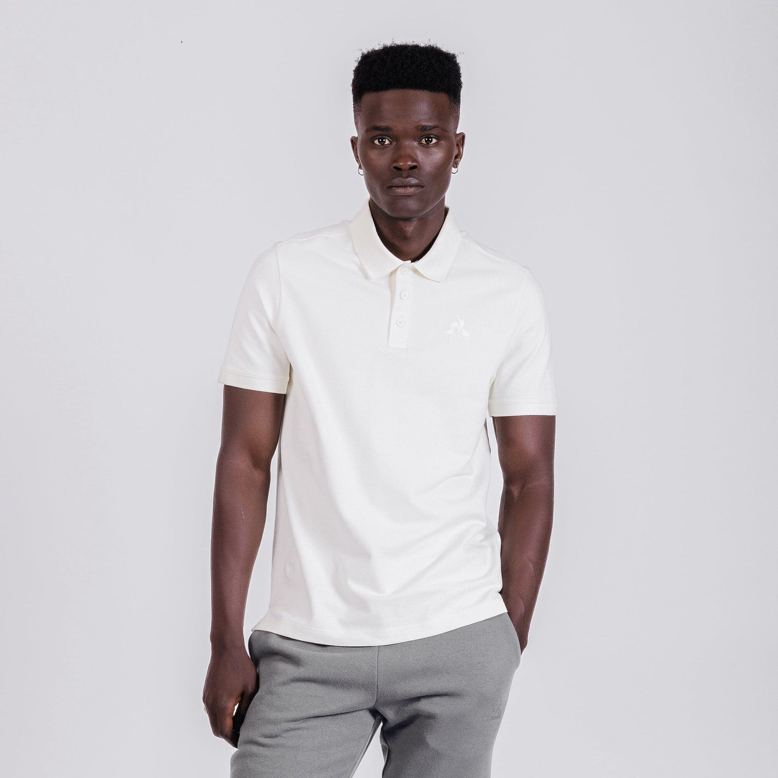 Essential Tone on Tone Polo No.1 - Le Coq Sportif