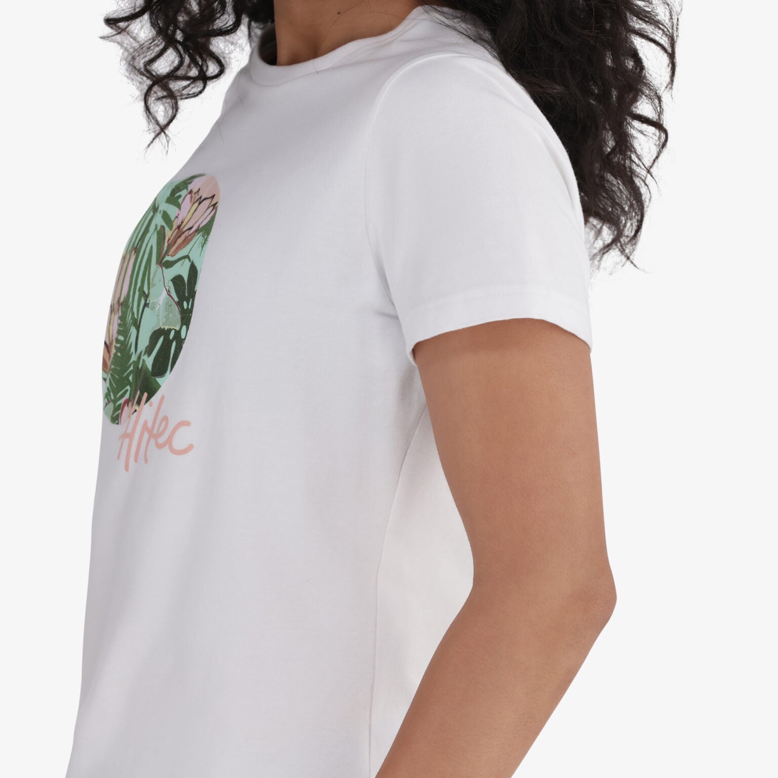 Hi-Tec Ladies Fynbos Soft Cotton Spandex Stretch Everyday Comfort Tee
