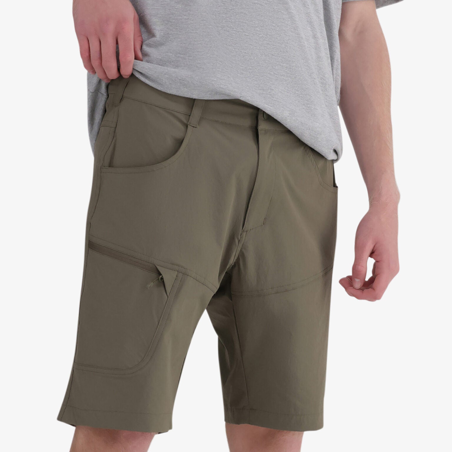 Hi-Tec Argola Men's Quick-Dry 4-Way Stretch UV Outdoor Performance Shorts