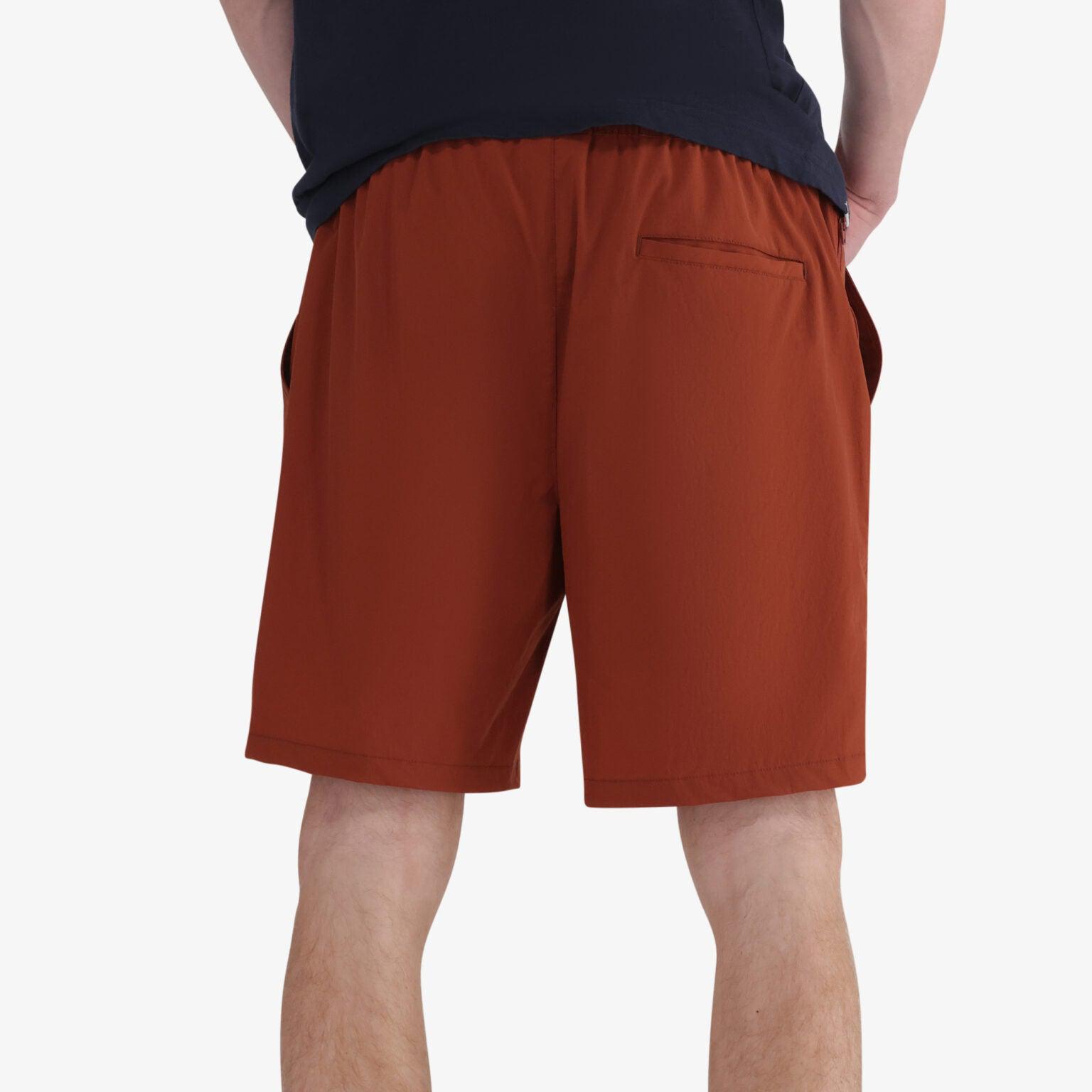 Men's Hi-Tec Outdoor Volley Shorts: Quick-Dry, 4-Way Stretch, Zippered Pockets