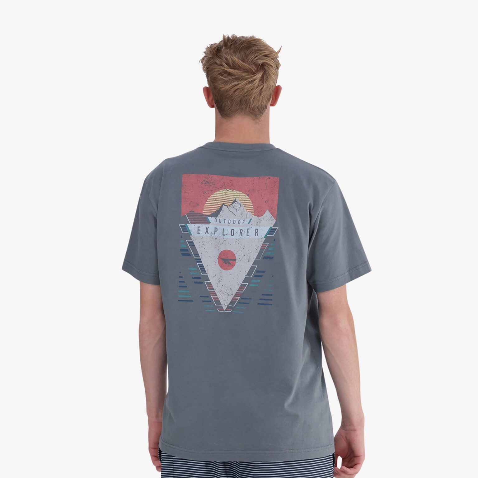 Hi-Tec Men's Outdoor Explorer II Pure Cotton Breathable Casual T-Shirt