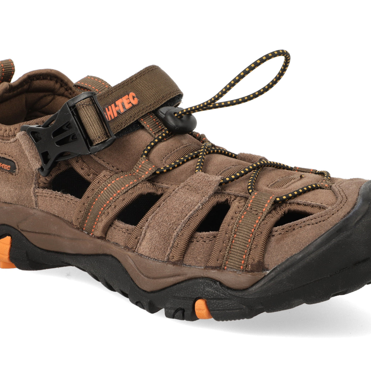 Hi-Tec Men&#39;s Reef Strap Durable Outdoor Adventure Sandals with EVA Midsole