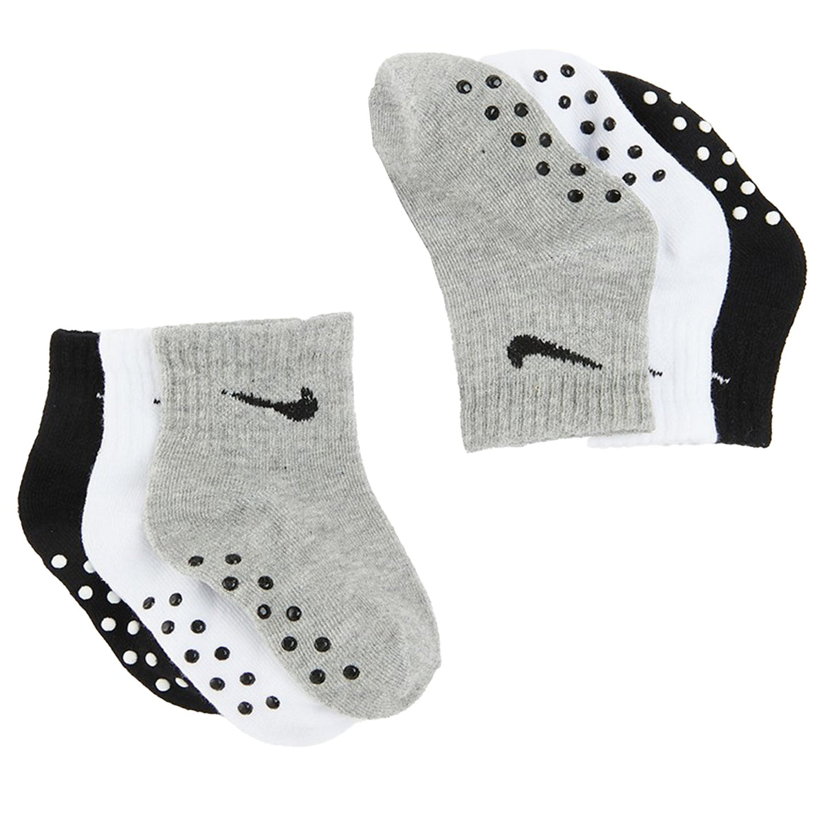 Nike NHN Core Swoosh Gripper - Dark Grey Heather &amp; Black