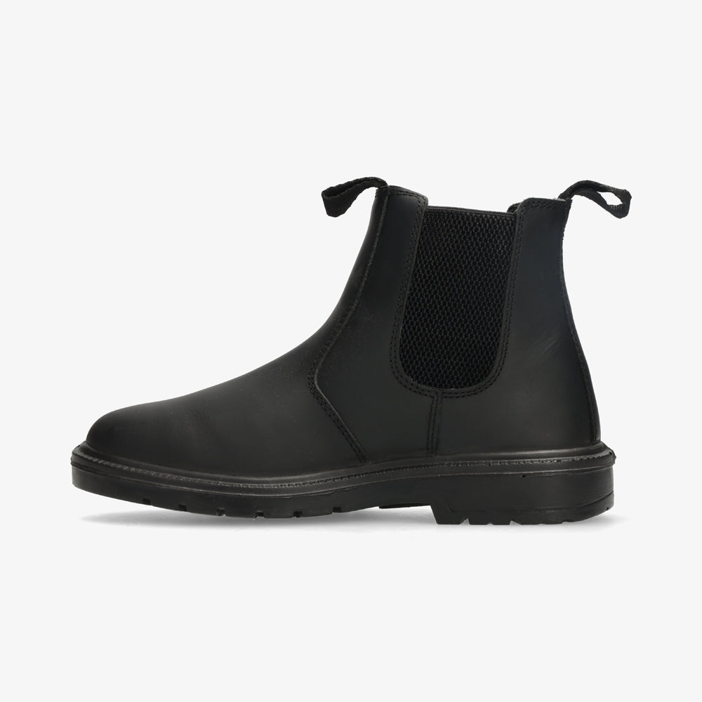 Men&#39;s Durable Leather Hi-Tec Angus Comfort Slip-On Boot for Everyday Wear