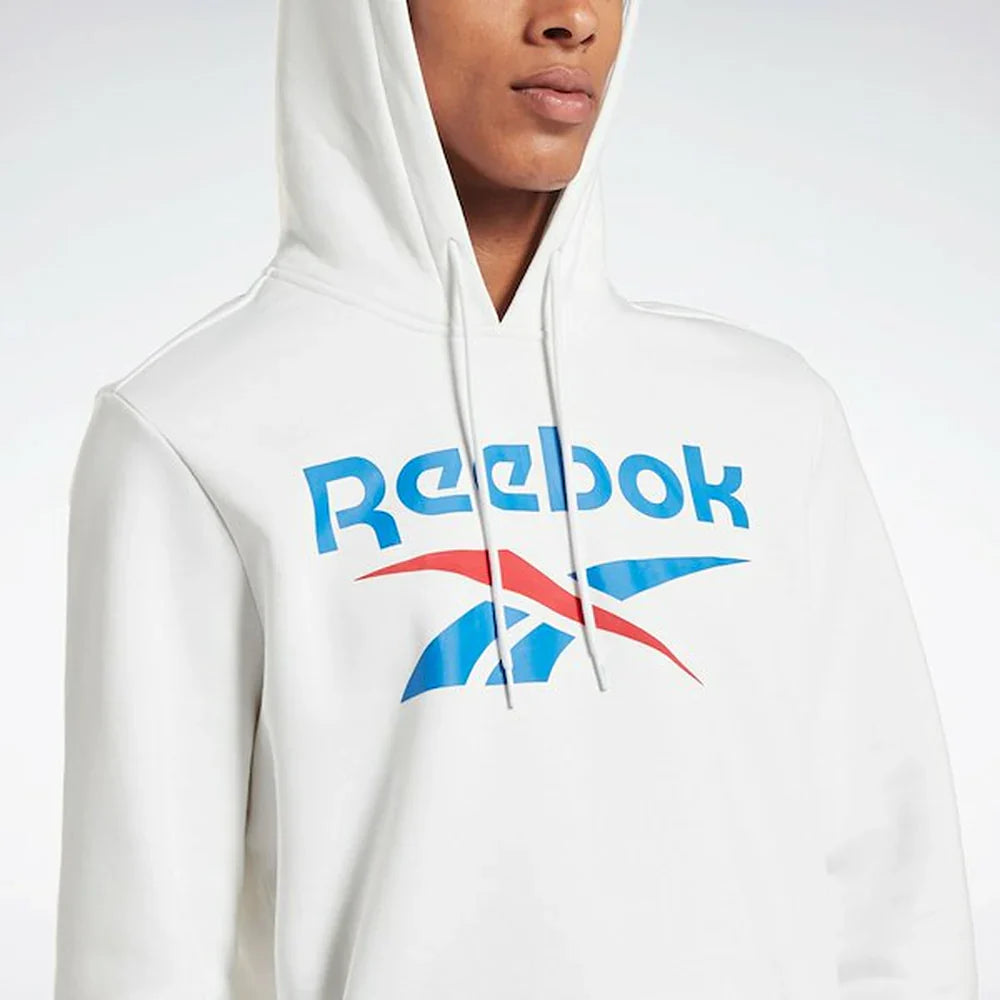 Reebok Identity Fleece Stacked Logo Pullover Hoodie (3)