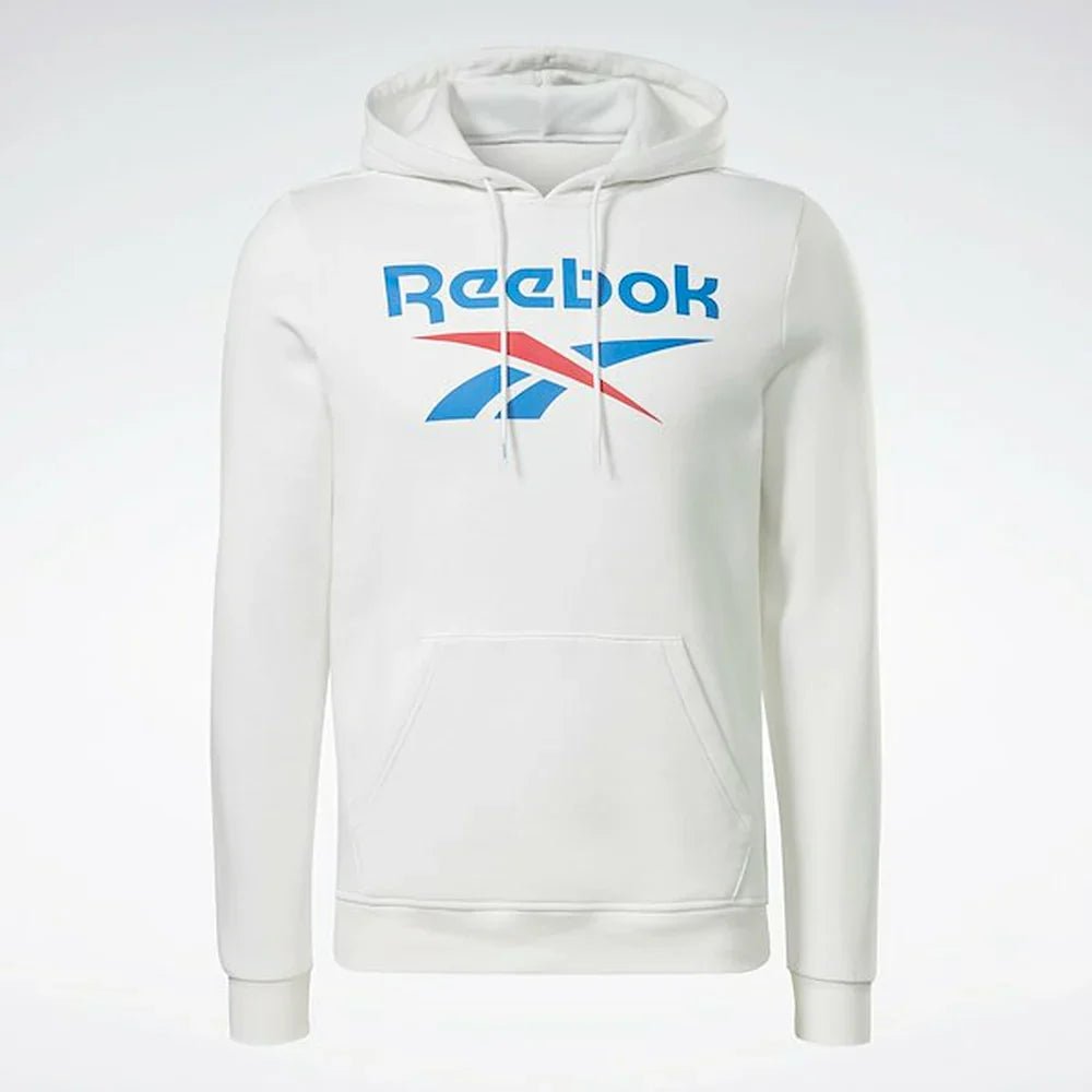 Reebok Identity Fleece Stacked Logo Pullover Hoodie (5)
