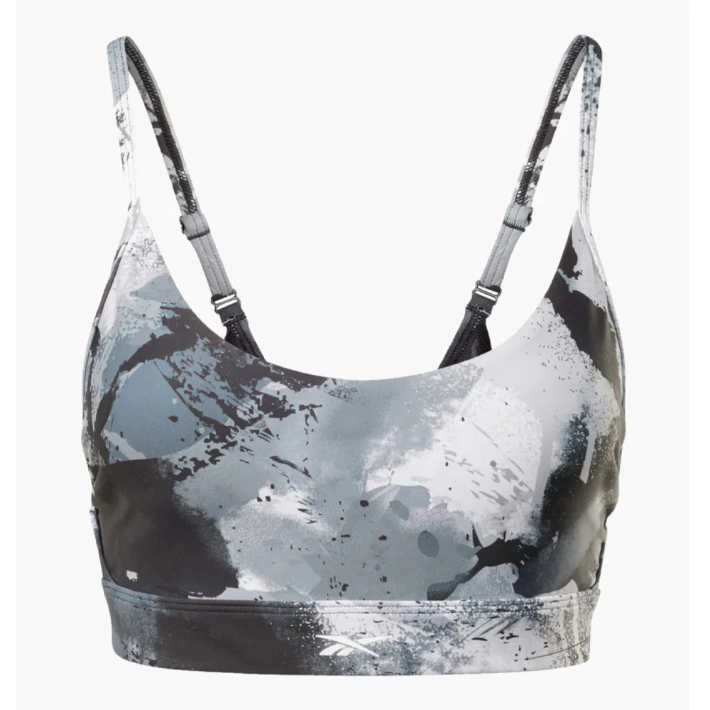 Lux Strappy Allover Print Bold Bra