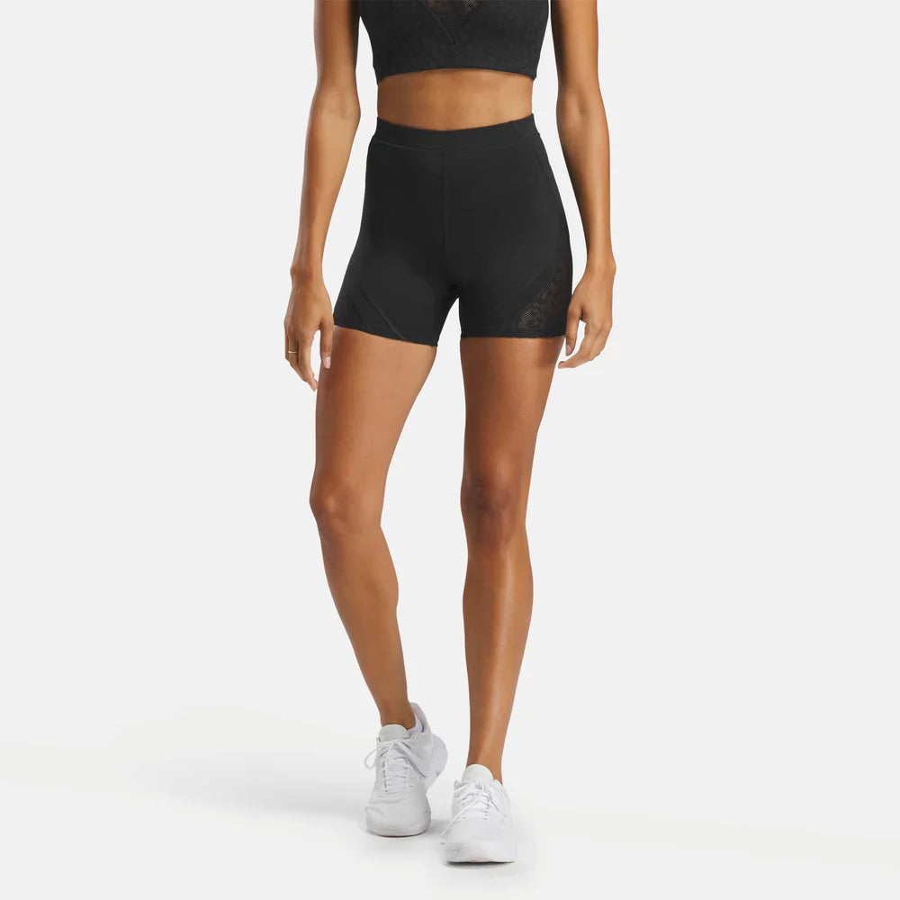Mesh High-Rise Bike Shorts 5"