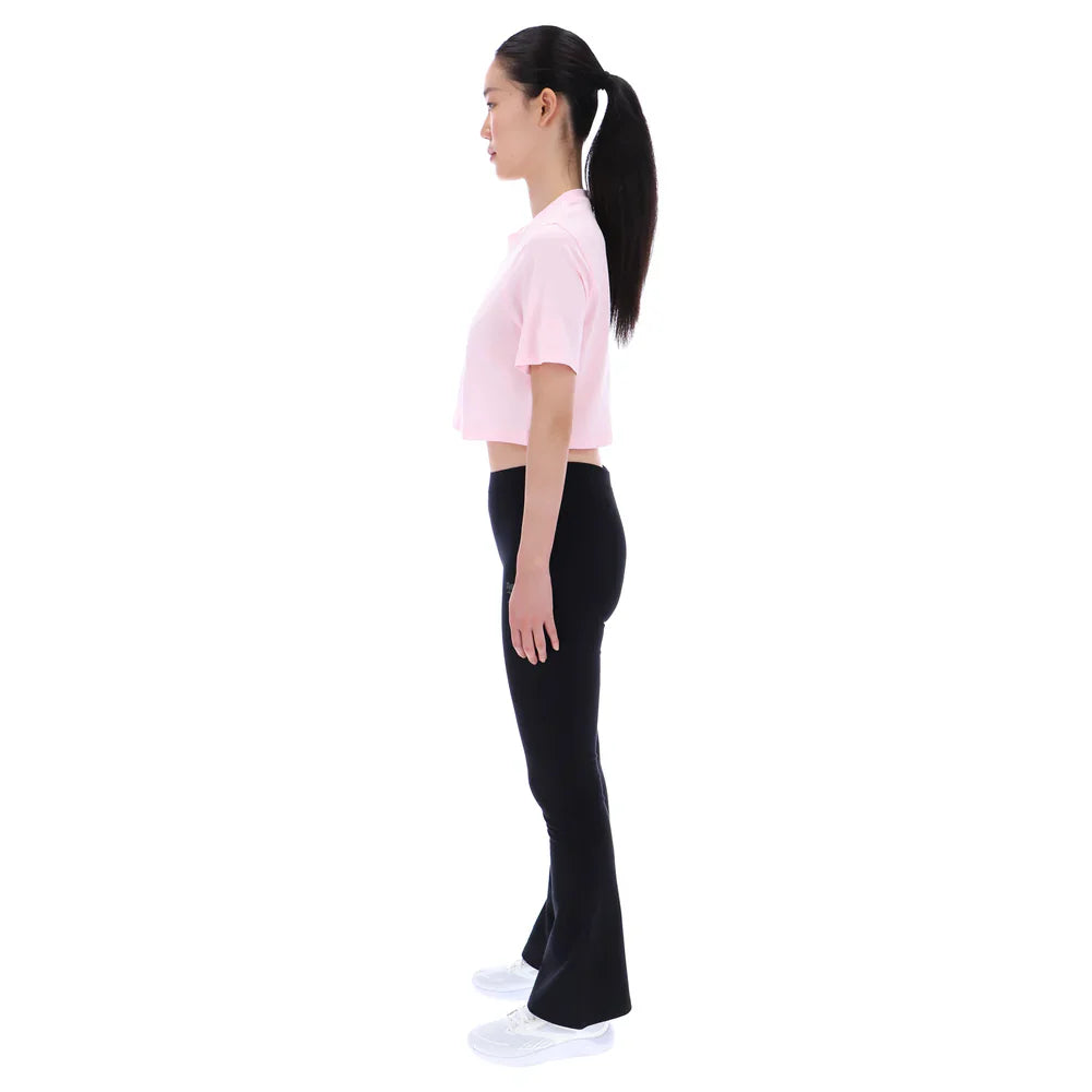 Faye Logo Print Flared Pant (1)