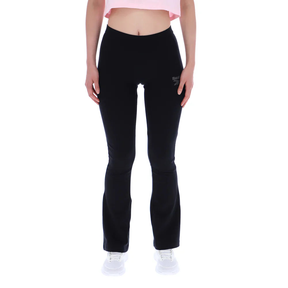 Faye Logo Print Flared Pant