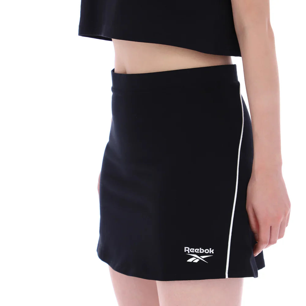 Brianna Flared Skirt With Foil Logo (3)