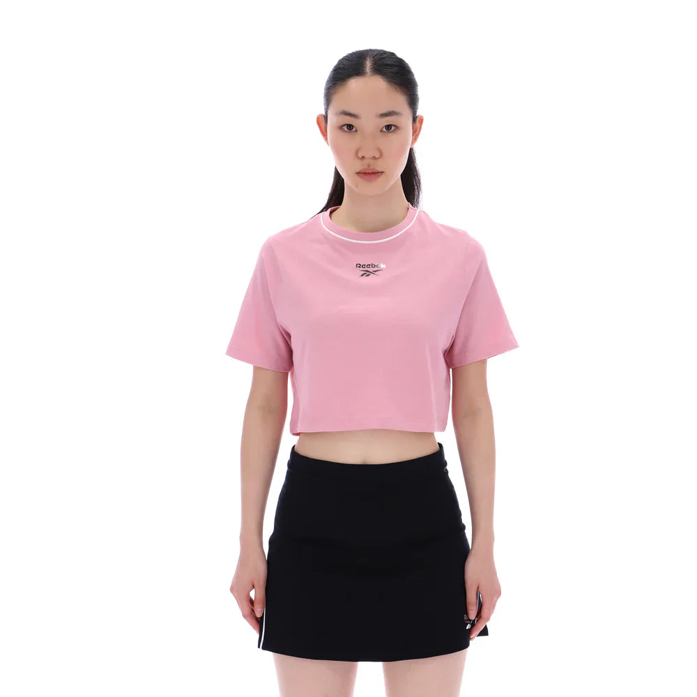 Blakely Crew Neck Cropped Ss Tee