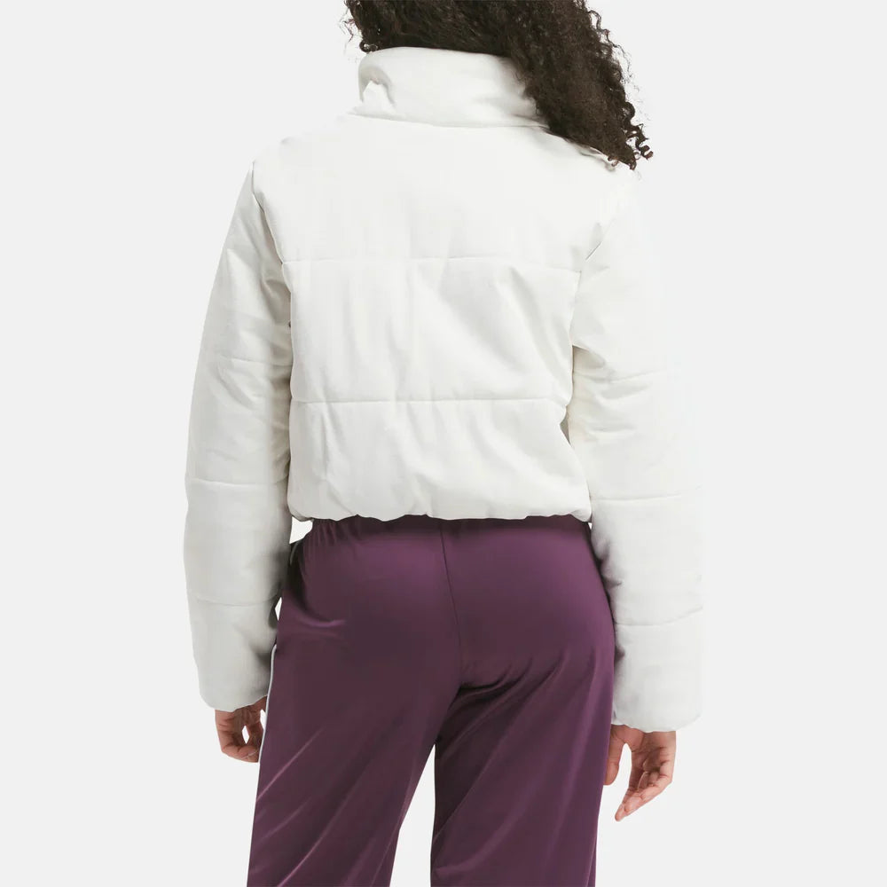 Faux Leather Fashion Puffer Jacket (1)