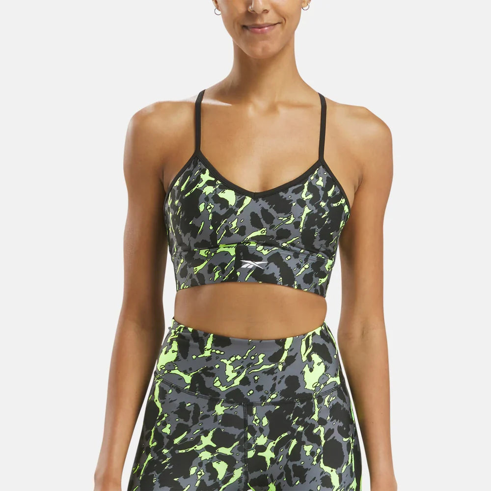 Id Train Printed Bra