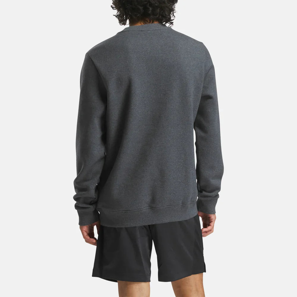 Reebok Identity Fleece Stacked Logo Crew Sweatshirt