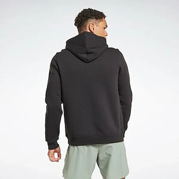 Identity Fleece Stacked Logo Pullover Hoodie (2)