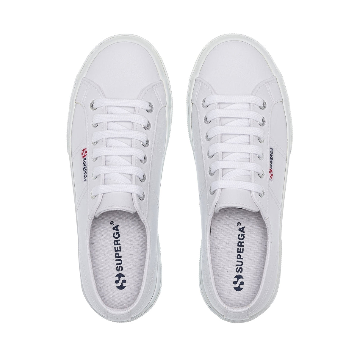 2740 PLATFORM LEATH - White