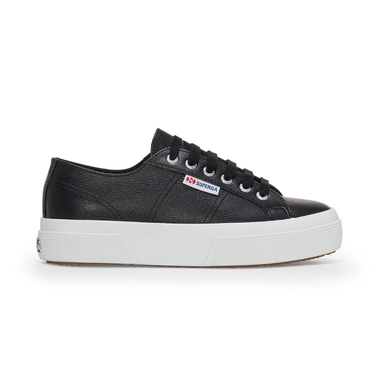 2740 PLATFORM LEATH - Black Canvas