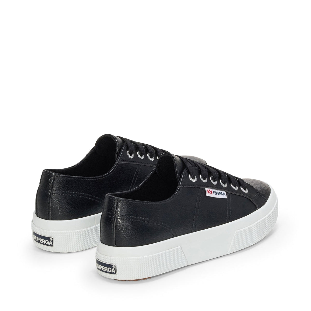 2740 PLATFORM LEATH - Black Canvas