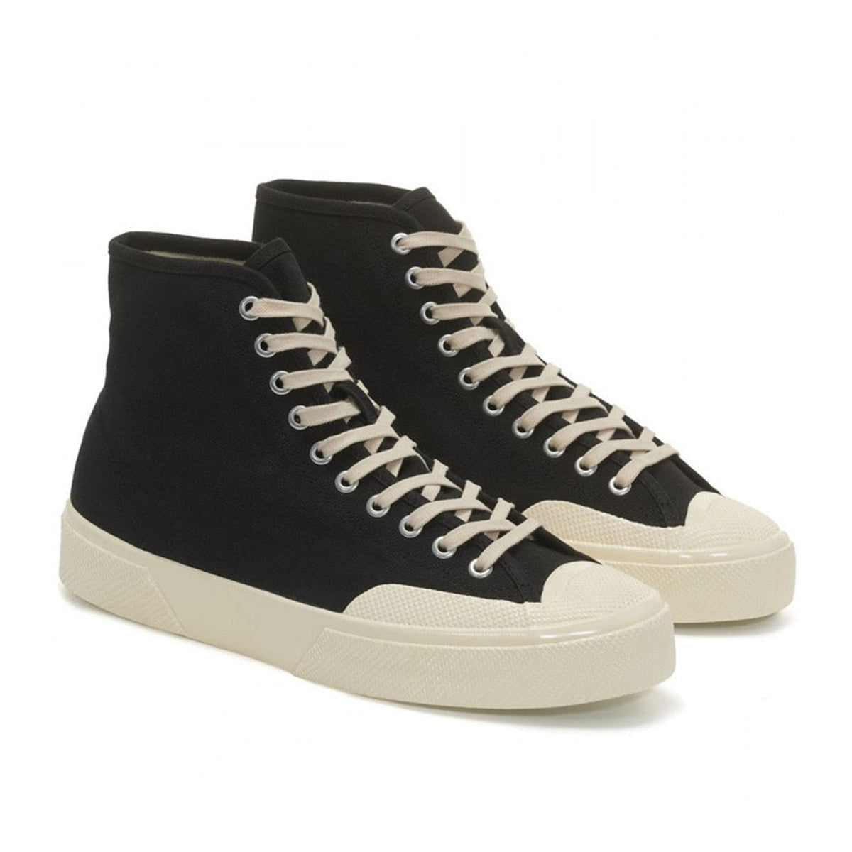 2433 WORKS HIGH - BLACK OFF WHITE