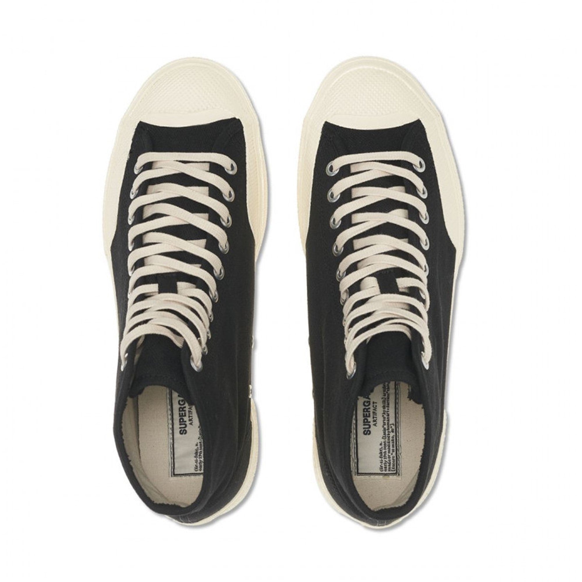 2433 WORKS HIGH - BLACK OFF WHITE