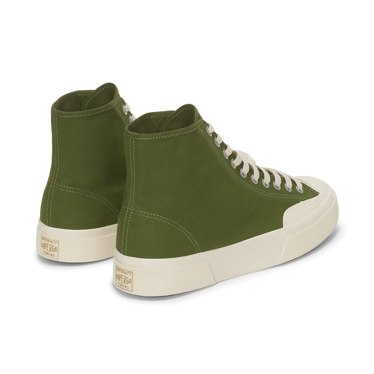 2433 WORKS HIGH - GREEN OFF WHITE