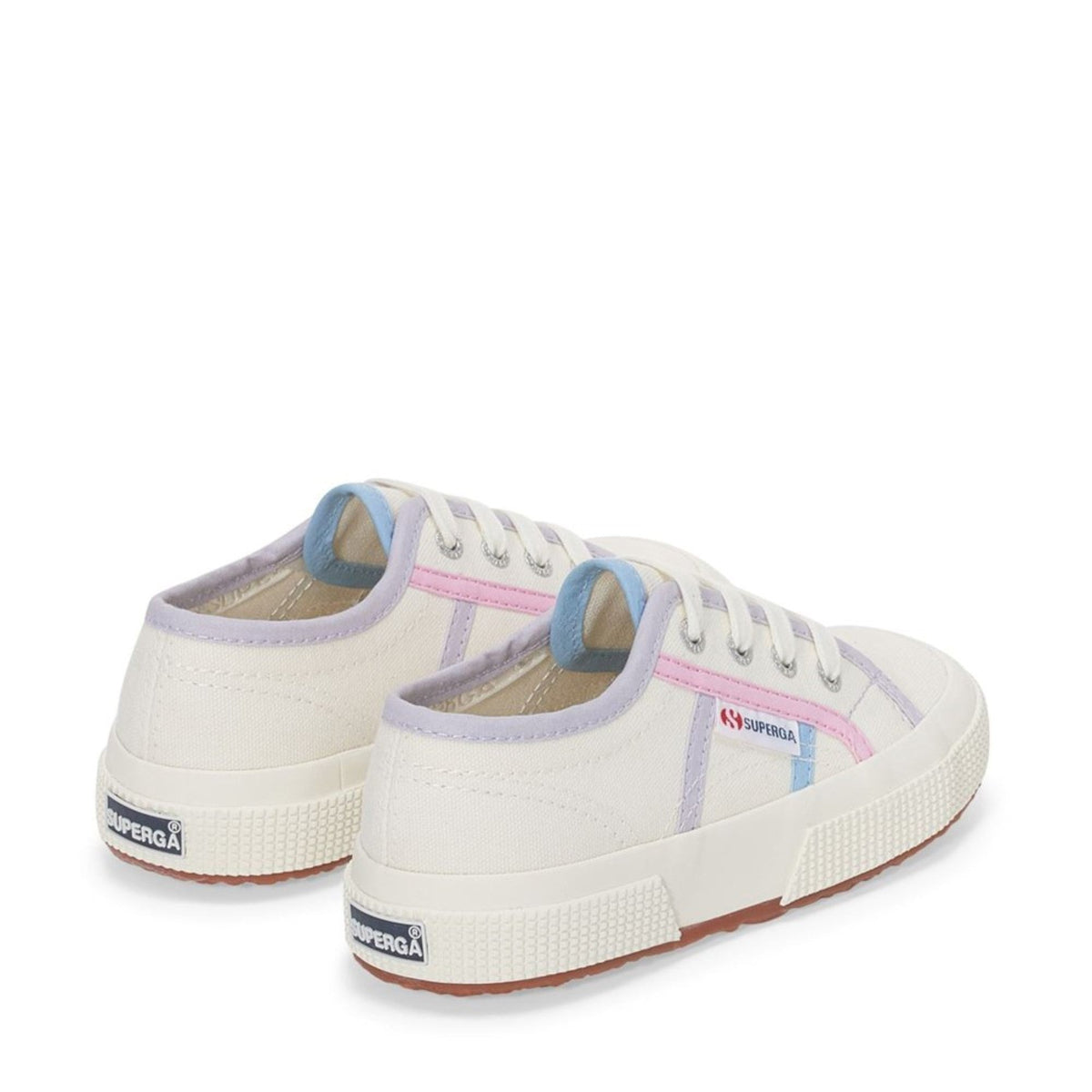 2750 KIDS COLORBLOCKING - WHT VIOLET PINK BLUE