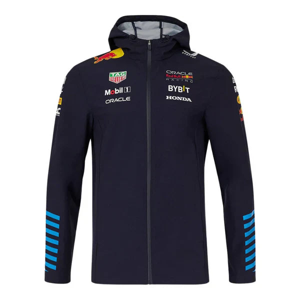 RB Racing F1 2024 Rain Team Jacket - Navy Replica