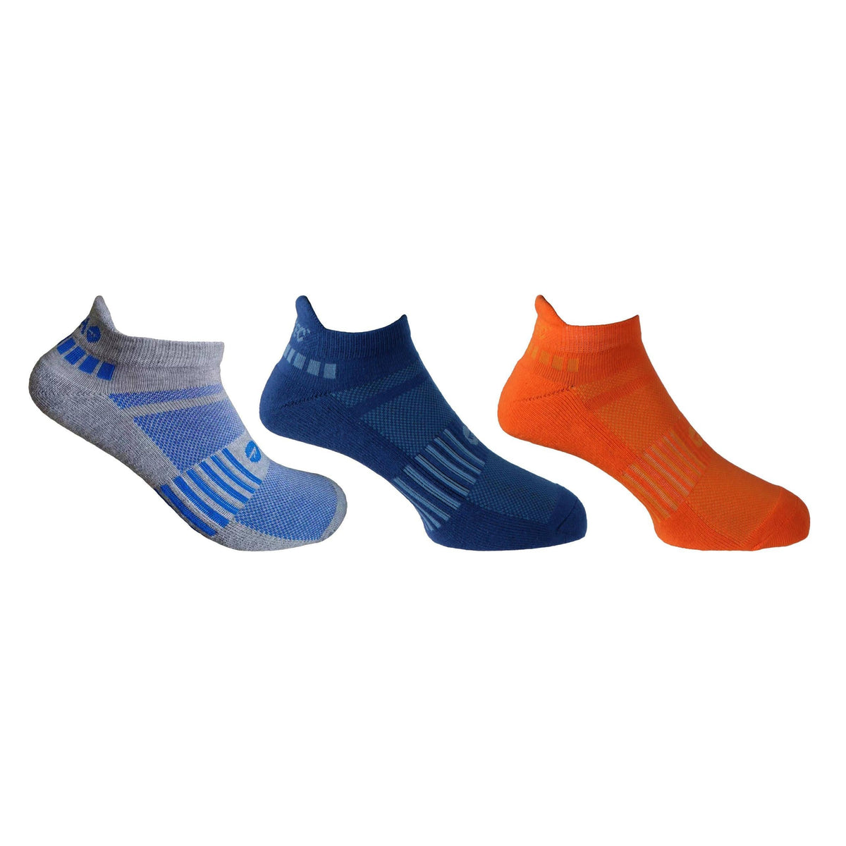 Hi-Tec Men&#39;s Cushioned Sport Performance Socks 3-Pack for Comfort