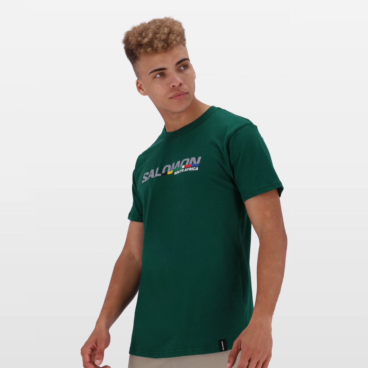 Salomon South Africa Men&#39;s Cotton Graphic Tee Shirt for Casual Comfort