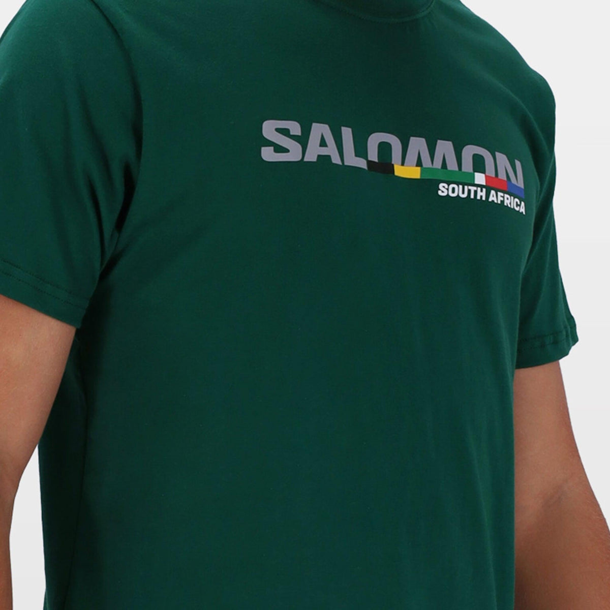 Salomon South Africa Men&#39;s Cotton Graphic Tee Shirt for Casual Comfort