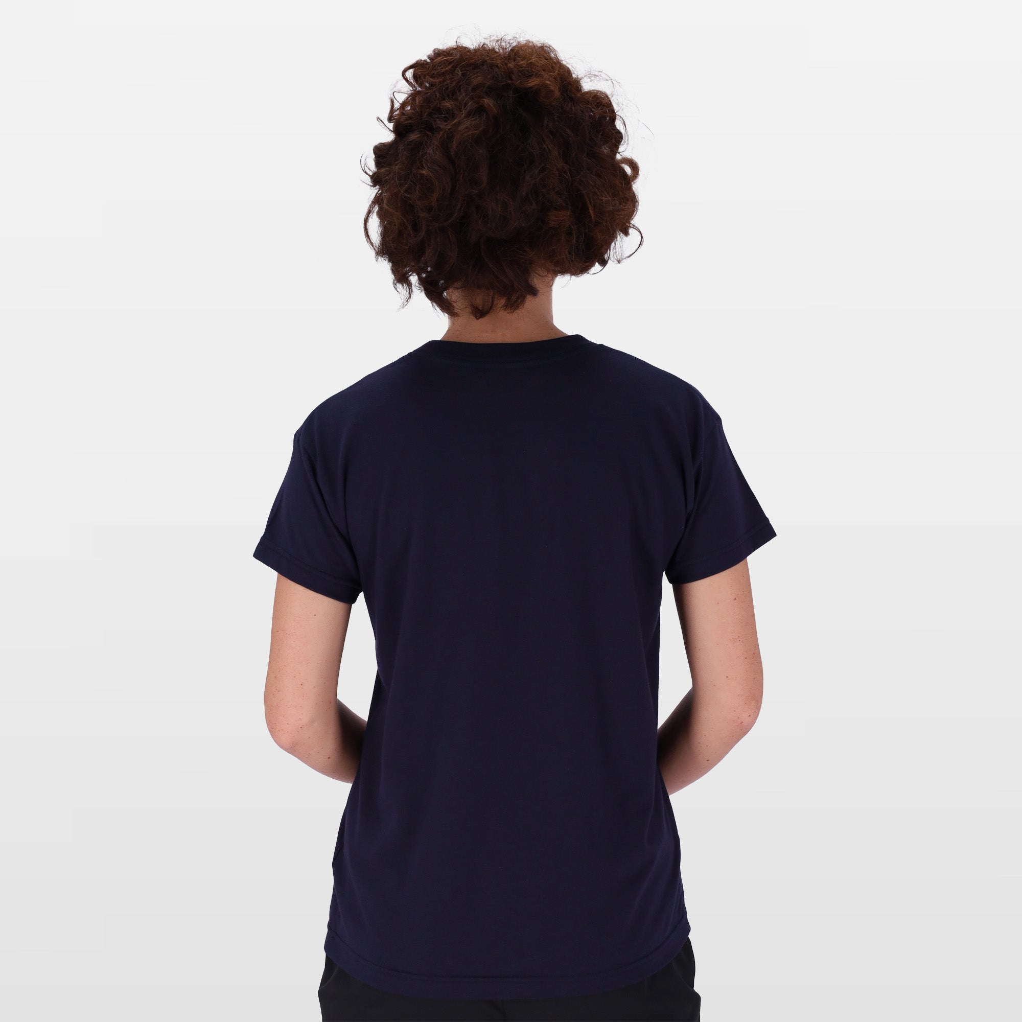 Salomon Women's Strike Out Active T-Shirt: Navy Blazer, Performance Fit, Comfort