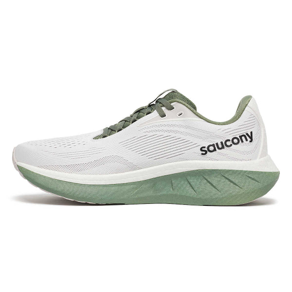 Saucony Ride 18 White | Olivine