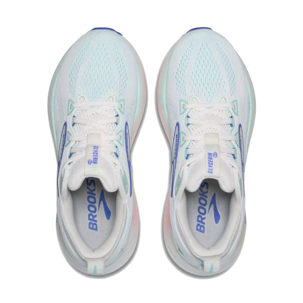 Brooks Glycerin 22 White/Limpet Shell/Amparo Blue