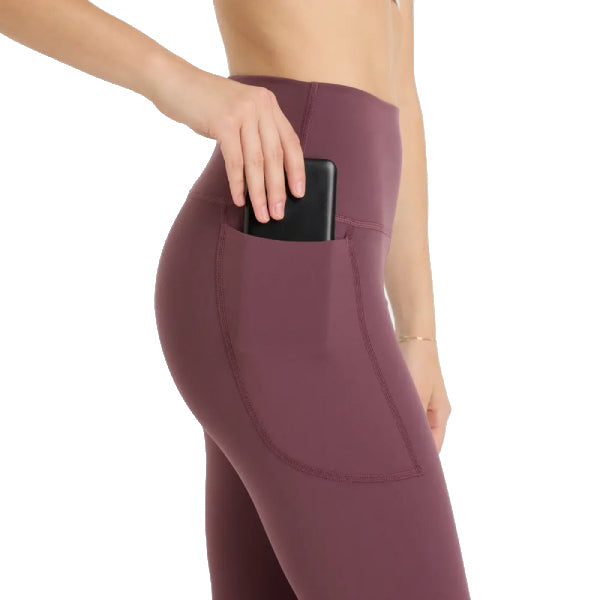 New Balance Harmony Pocket High Rise Legging 25" Faded Plum