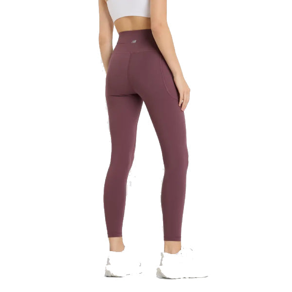 New Balance Harmony Pocket High Rise Legging 25&quot; Faded Plum