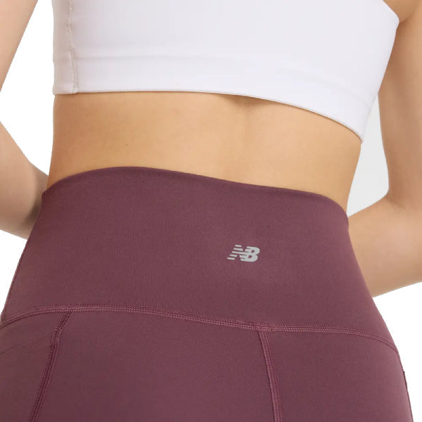 New Balance Harmony Pocket High Rise Legging 25&quot; Faded Plum